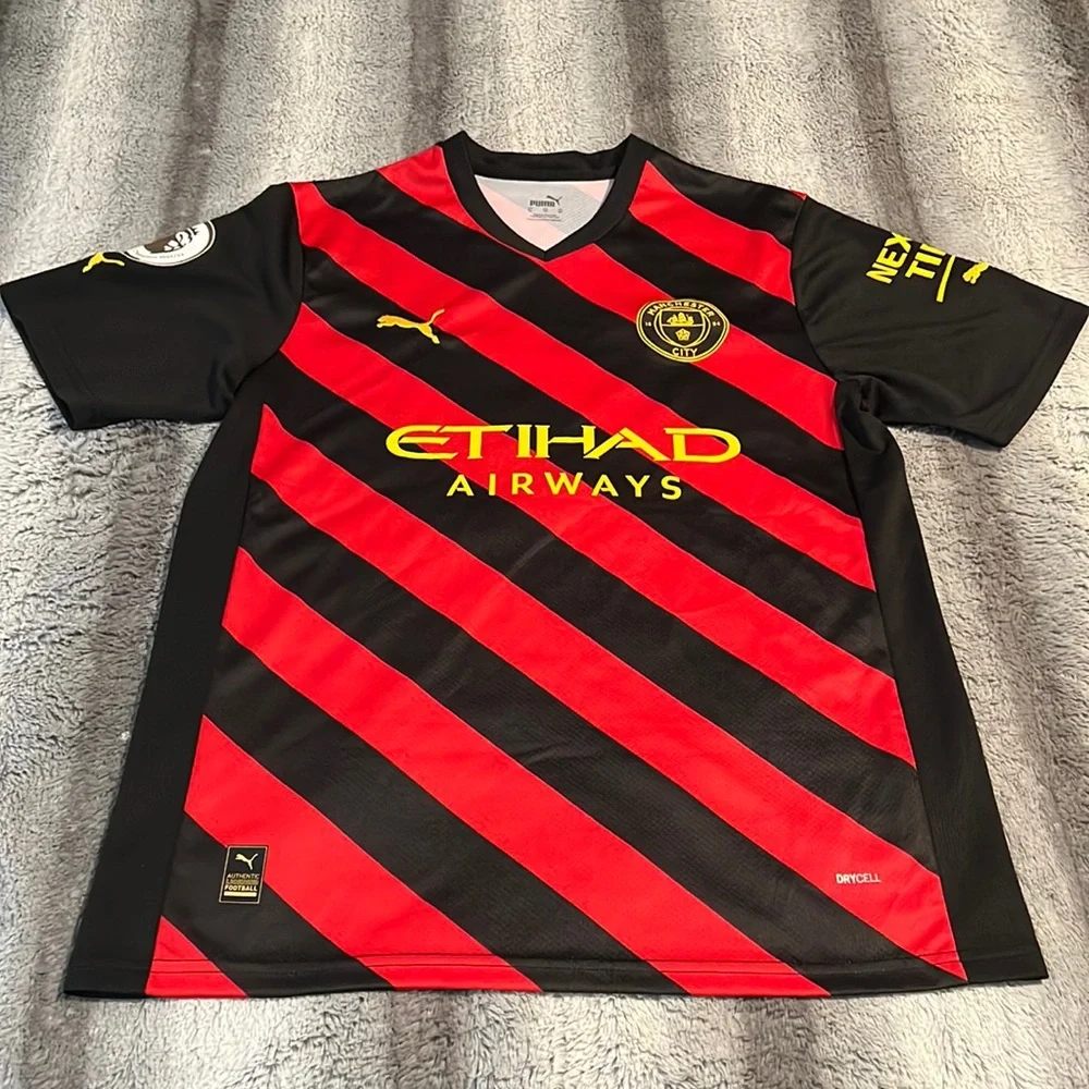 Manchester City #10 Jack Grealish 2022-23 Away Puma Jersey